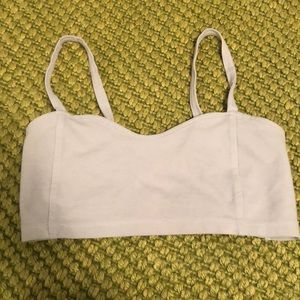 brandy Melville size s white bandeau